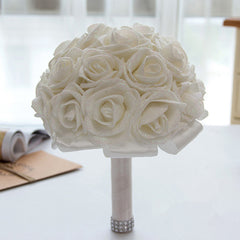Sparkle Multiple Colors Rose Wedding Bouquet