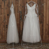 Sheer Flower Girl Dress Length 100cm Garment Bags
