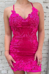 Mermaid Sweetheart Appliques Lace Backless Short Homecoming Dress