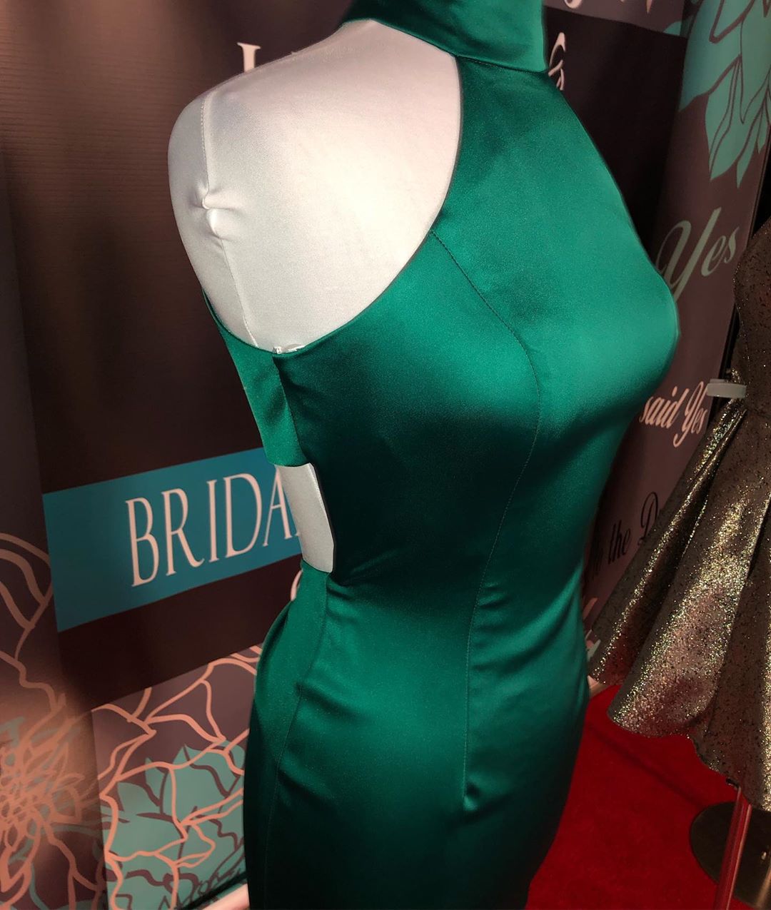 Simple Dark Green Short Mermaid High Neck Homecoming Dress