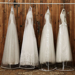 Sheer Flower Girl Dress Length 100cm Garment Bags