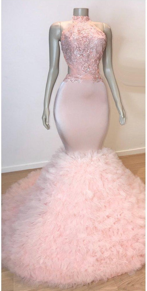 Long One Shoulder Lace Appliques Meramid Prom Dresses with Sleeves