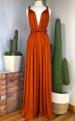 Convertible Long A-line Bridesmaid Dresses Multiway Infinity Dress