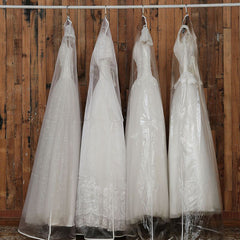 Sheer Flower Girl Dress Length 100cm Garment Bags