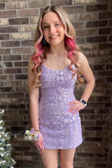 Mermaid Open Back Lace Strapless Short Homecoming Dress